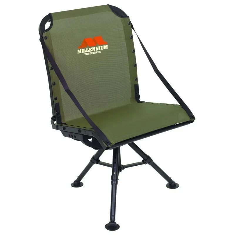 Ground Blind Chair with Leveling by Millennium