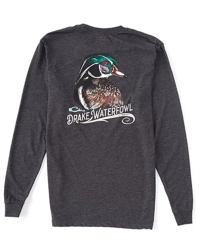Bust Woodies Long Sleeve Tee by Drake Waterfowl