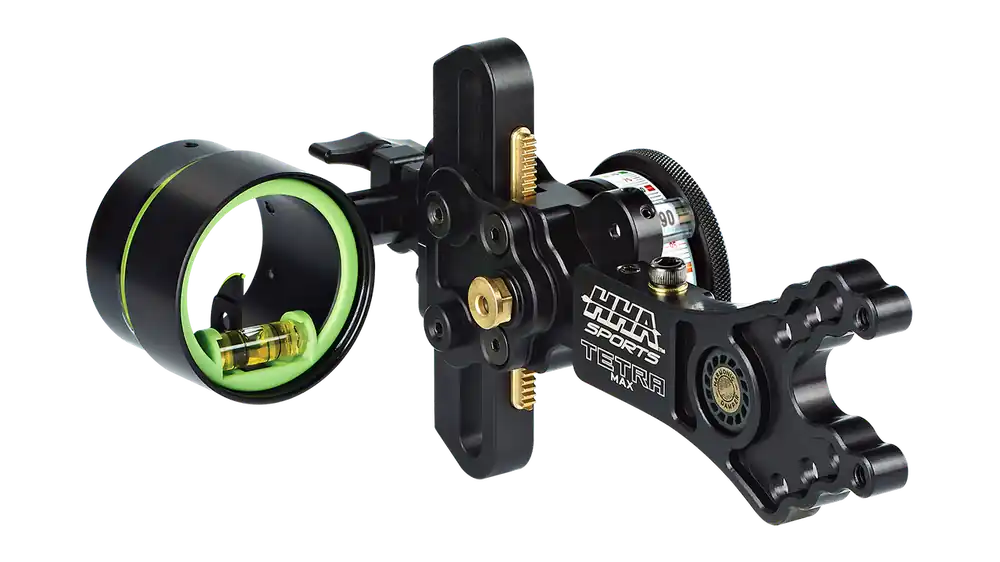 Tetra Max 1 Pin Sight with .010 Fiber by HHA