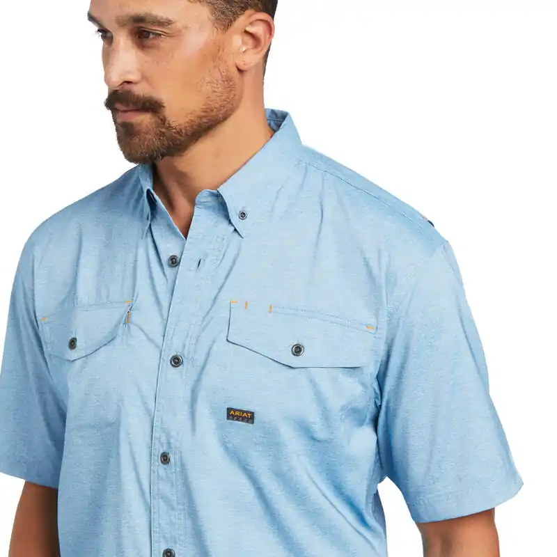 Rebar VentTek Work Short Sleeve Shirt by Ariat