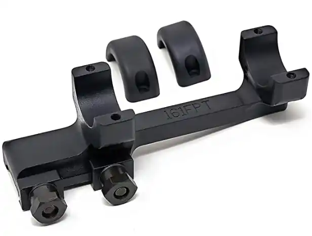 Freedom Reaper 5.66 Forward Picantinny Rail Scope Mount Base with 1 Inch Tube Size for AR15 by DNZ