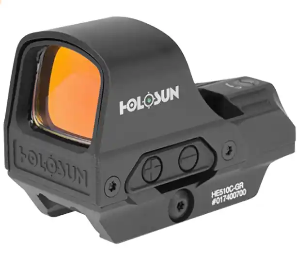 Multi Reticle Open Reflex Sight for Long Guns by Holosun Technologies