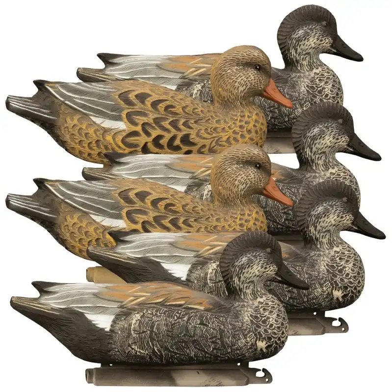Battleship Gadwall Foam Filled Duck Decoys 6 Pack by Higdon Outdoors