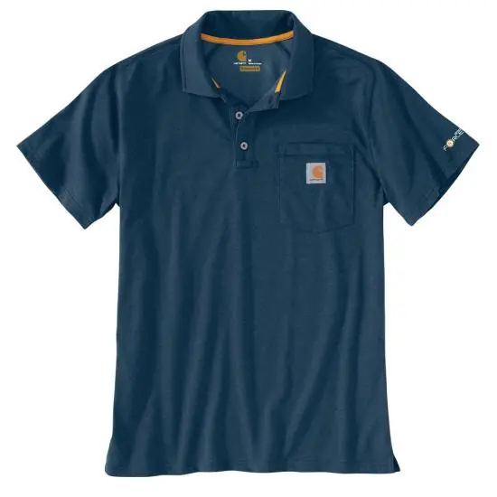 Force Cotton Delmont Pocket Polo Shirt by Carhartt
