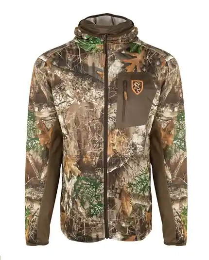 NonTypical Pursuit Full-Zip Hoodie with Agion Active XL by Drake Waterfowl
