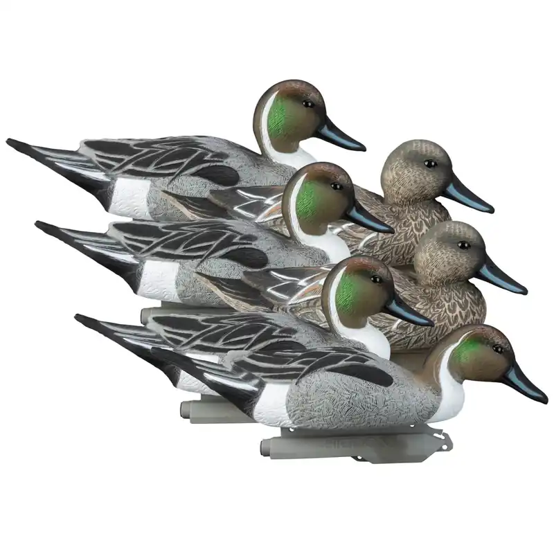 6 Pack Standard Foam Filled Pintail Duck Decoys by Higdon Outdoors