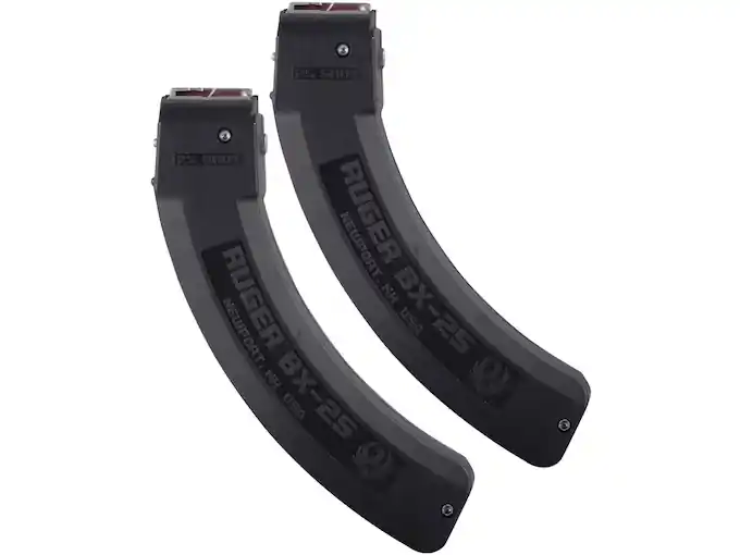 BX-25 .22lr 25 Round Magazine 2 Pack for 10/22 by Ruger