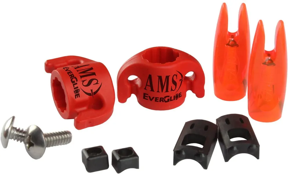 5/16 Inch EverGlide Safety Slide in Orange by AMS Bowfishing