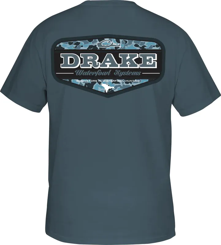 Old School Badge T-Shirt by Drake Waterfowl