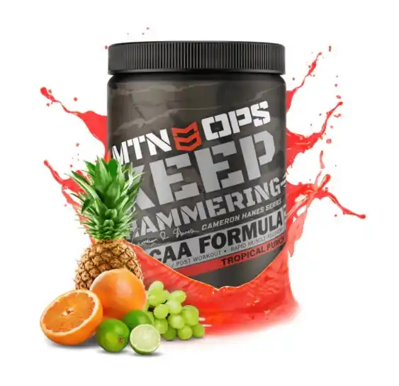 MTN OPS Keep Hammering BCAA 2 1 1 Tropical Punch