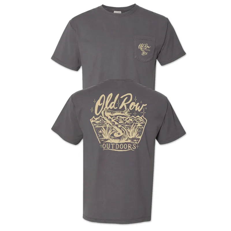 Outdoors Rattlesnake Tee Shirt by Old Row