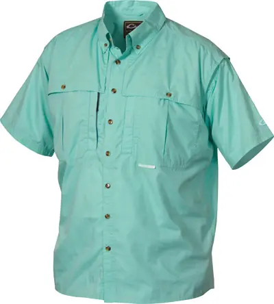 Men‘s Cotton Wingshooter‘s Short Sleeve Shirt by Drake Waterfowl