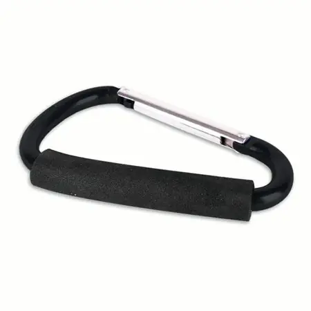 5" No Hassle Carabiner with Foam Grip by H&H Lure Company