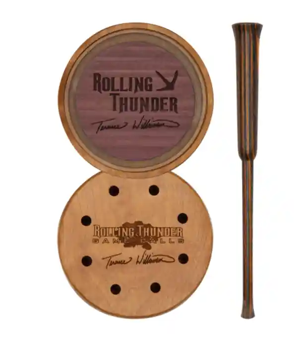 Terence Williamson Signature Crystal Pot Turkey Call by Rolling Thunder