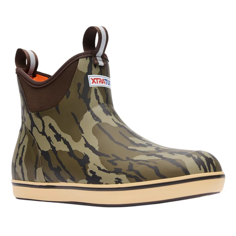 Men‘s 6 Inch Mossy Oak Bottomland Ankle Deck Boot by XTRATUF