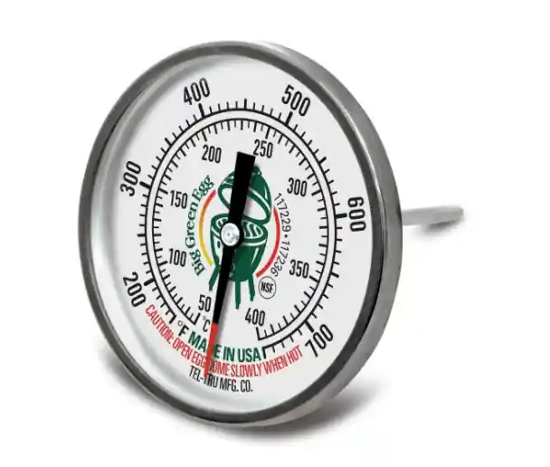 Dial 2" Shaft 3" Thermometer by Big Green Egg
