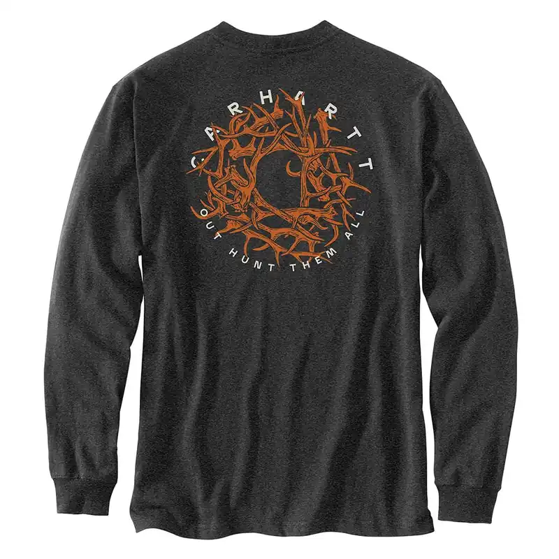 Loose Fit Heavyweight Long Sleeve Hunt Graphic Tee by Carhartt