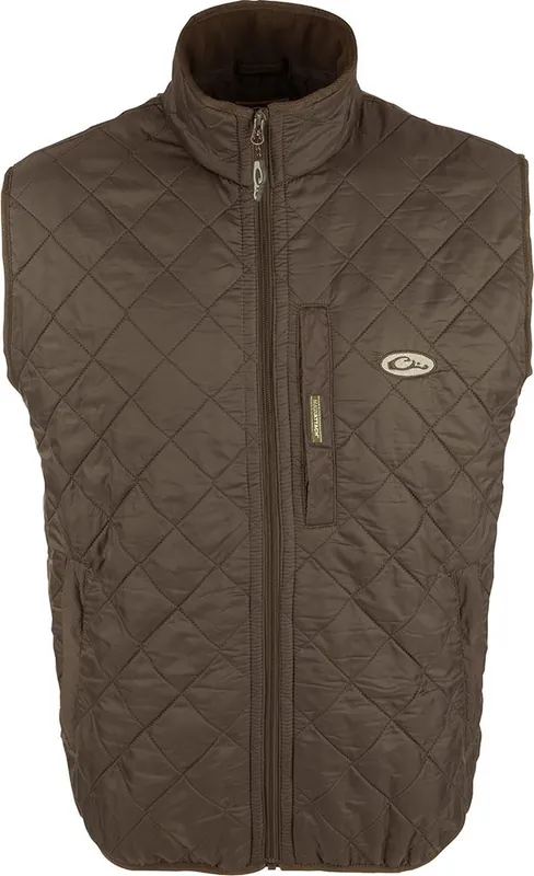Delta Quilted Lined Vest by Drake