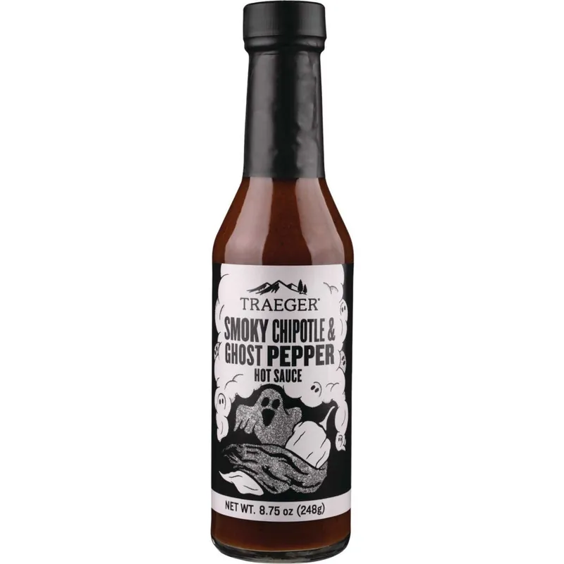 Smoky Chipotle & Ghost Pepper Hot Sauce by Traeger