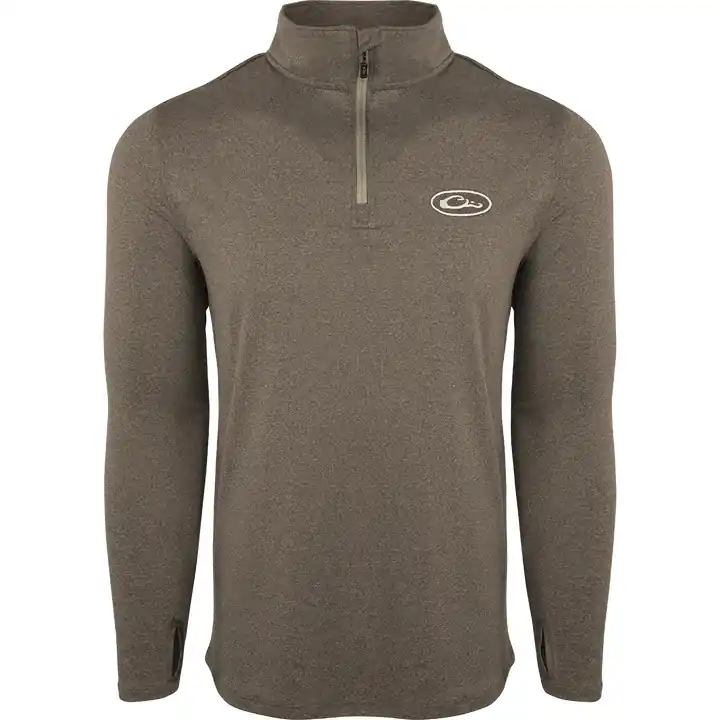 Microlite Performance Heather Quarter Zip by Drake
