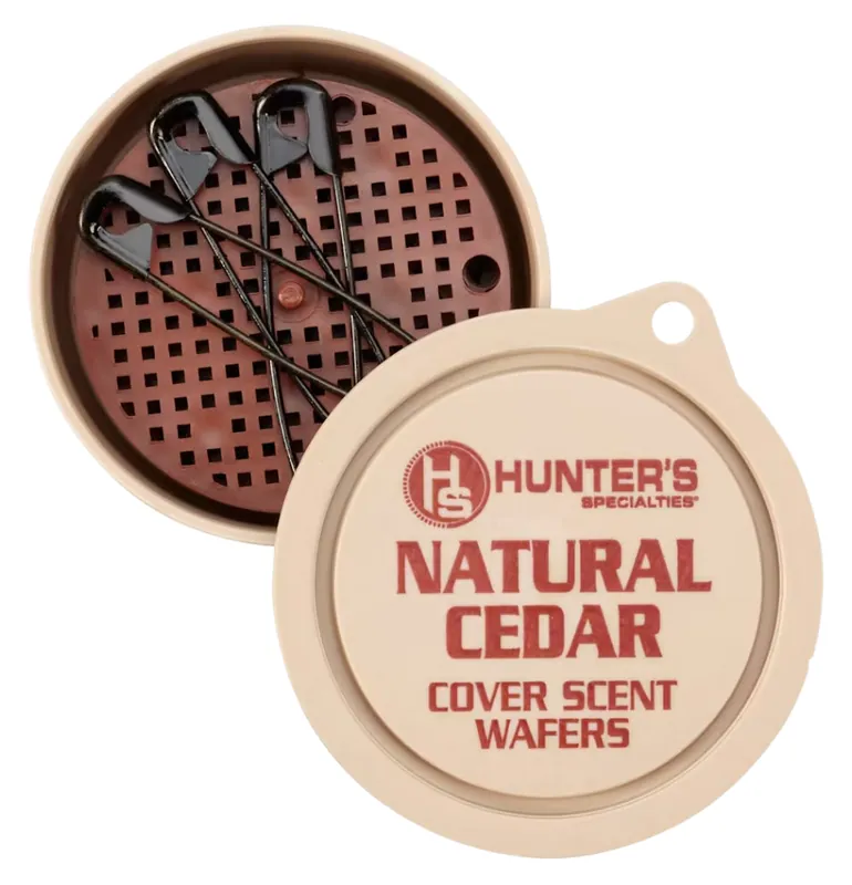 Natural Cedar Scent Wafers by Hunters Specialties