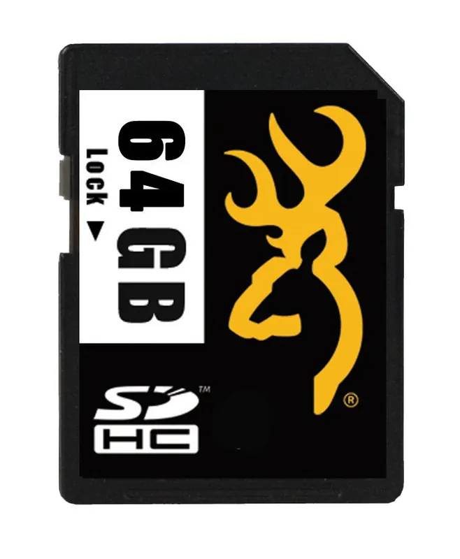 64GB SD Memory Card by Browning Trail Cameras