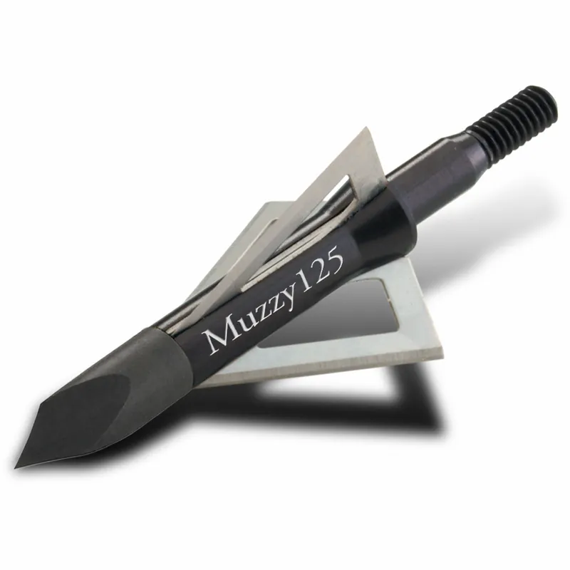 125gr Crossbow 3 Blade Broadheads by Muzzy