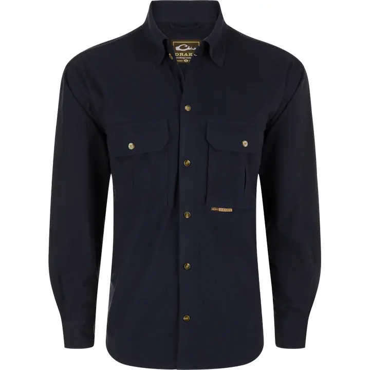 3 Pocket Micro-Fleece Shirt by Drake