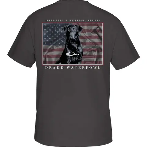 Americana Lab Short Sleeve Tee by Drake Waterfowl