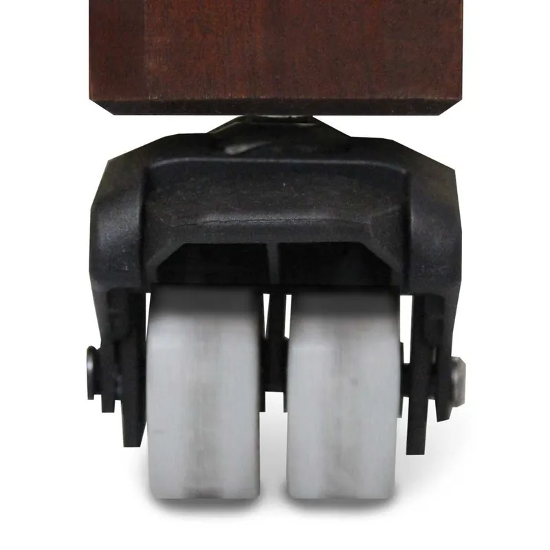 Caster Kit for Modular Nests and Wood Tables with 2 Locking/2 Non-Locking 2 Inch Wheels by Big Green Egg