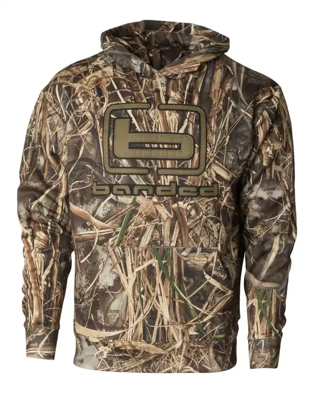 Camo Logo Hoodie by Banded