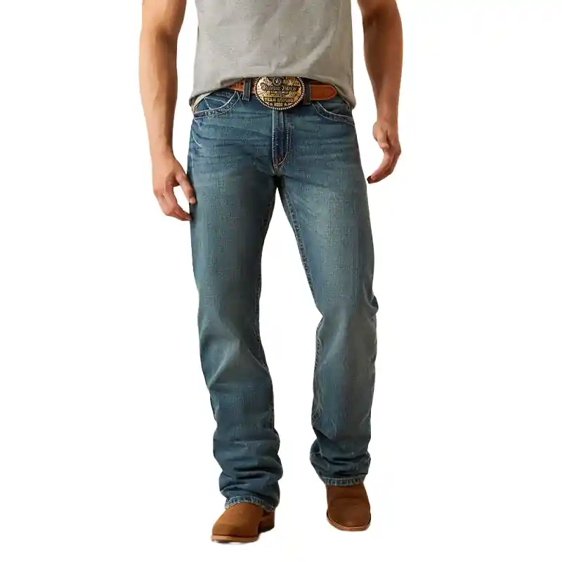 Men‘s M4 Low Rise Scoundrel Boot Cut Jeans by Ariat