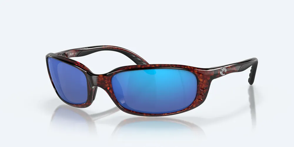 Brine Sunglasses with Tortoise Blue Frames and Mirror Polarized Lenses by Costa Del Mar