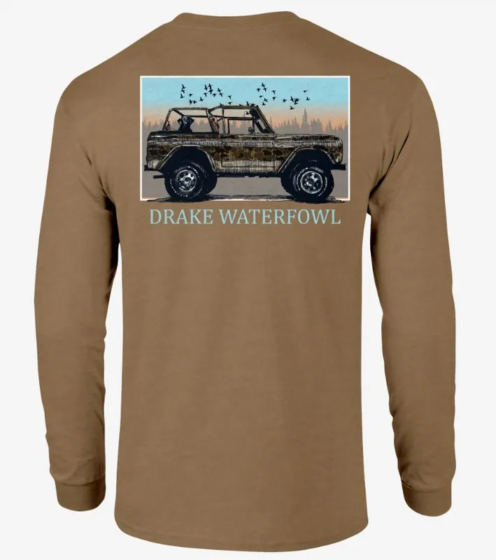 Old School Ride Along Long Sleeve Tee Shirt by Drake