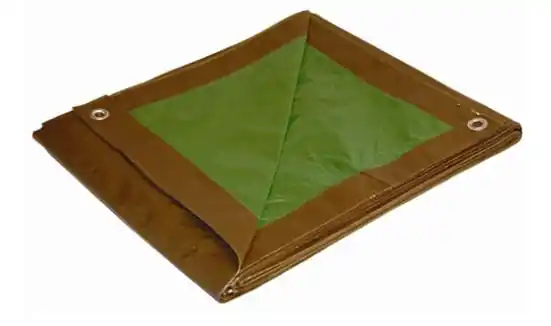 8x10 Brn/Grn Full Size Tarp