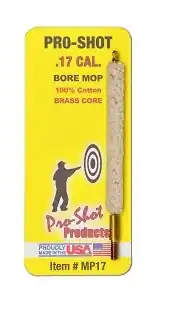 .17 Cal Cotton Bore Mop