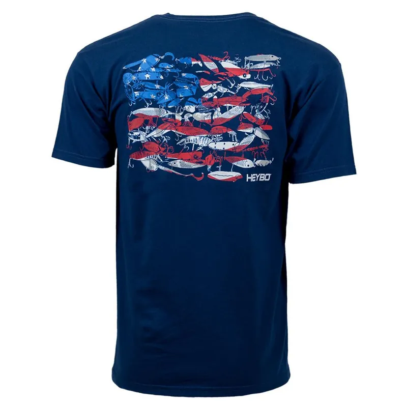 Heybo Lure Flag Short-Sleeve Tee-Shirt