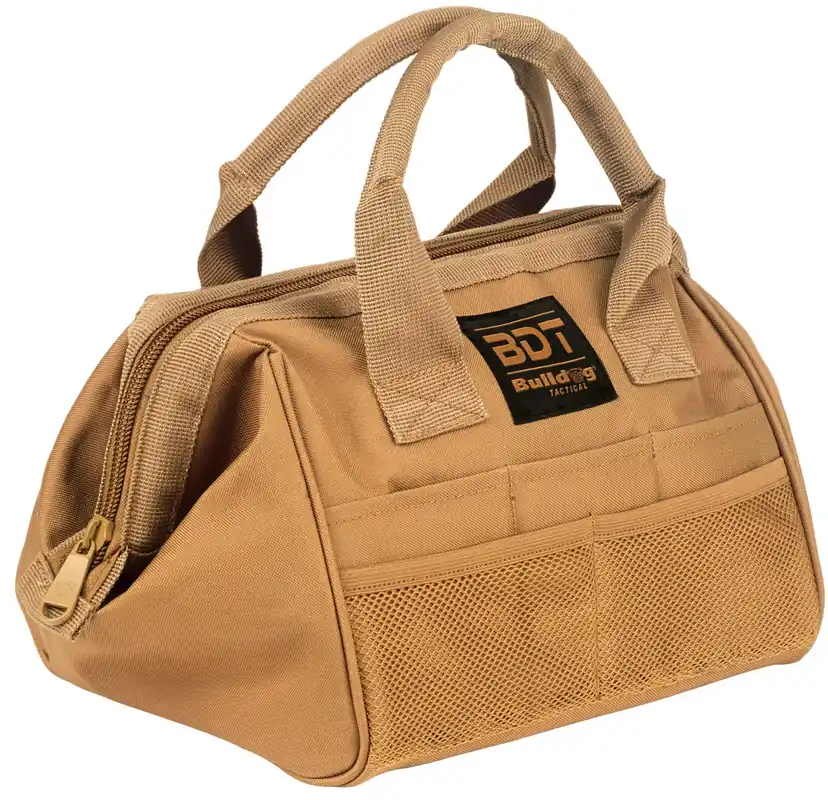 Tan BDT Tactical Ammo & Accessory Bag by Bulldog Cases