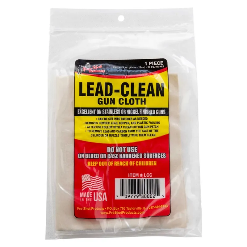 Lead Gun Cleaning Cloth by Pro-Shot