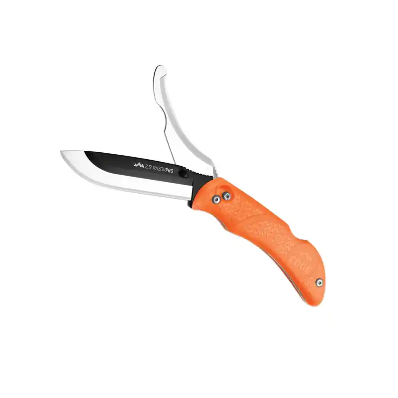 Razor Pro G Knife in Orange by Outdoor Edge