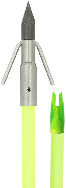 Classic Chartreuse Fish Arrow by Muzzy