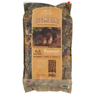 Realtree Big Game Blend Wood Pellets by Traeger