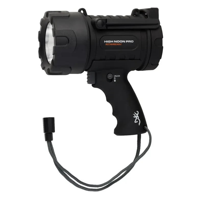 High Noon Pro USB Rechargeable Spotlight with Power Bank by Browning