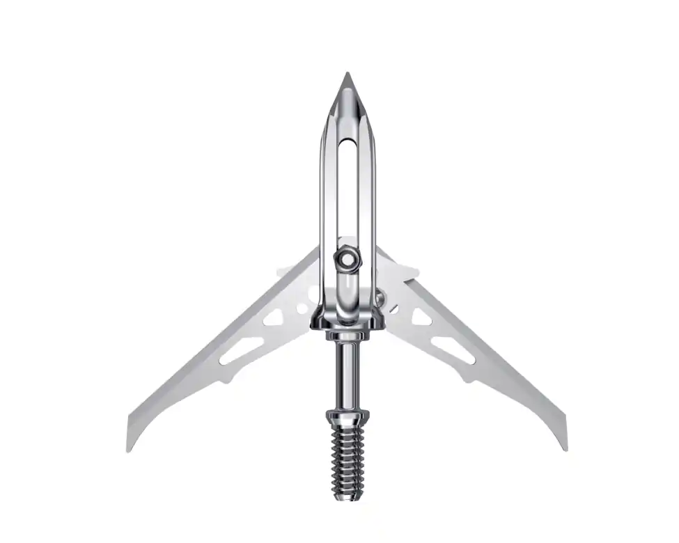 3 Pack 100 Grain Steel Broadheads by Ravin
