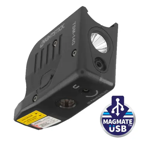 Subcompact Light with Green Laser for GLK by Nightstick