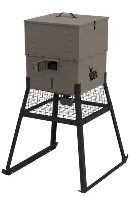 600lb Stand & Fill Sled Feeder by Boss Buck