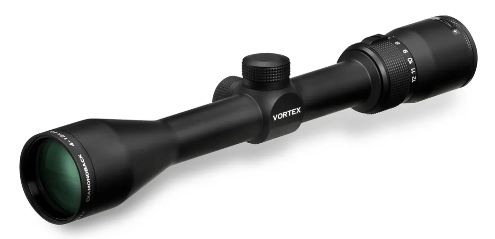 Diamondback 4-12x40 Dead-Hold BDC MOA 1 Inch Rifle Scope by Vortex Optics