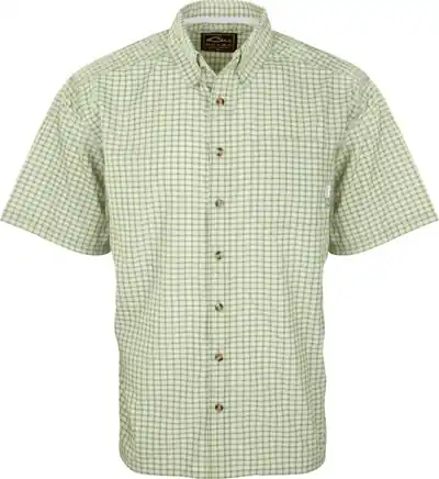 Men‘s FeatherLite Check Short-Sleeve Shirt by Drake Waterfowl