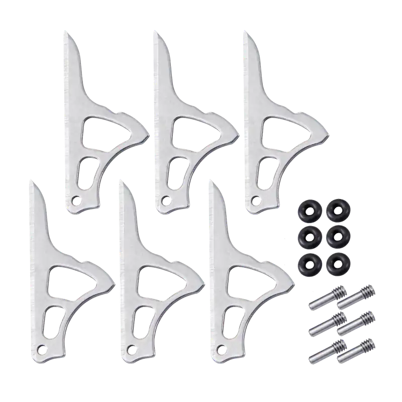 Replacement Blades for 100gr Cage Ripper Broadhead by Ramcat