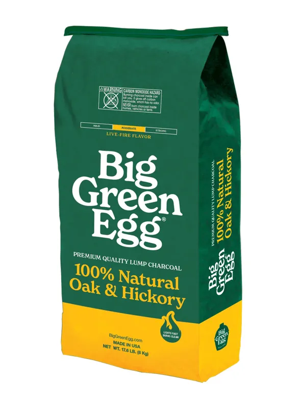 20 lb 100% Natural Lump Oak & Hickory Charcoal by Big Green Egg